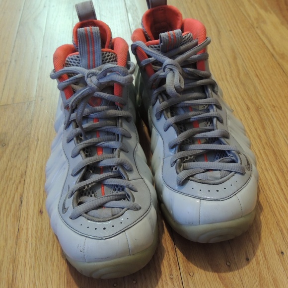 Nike Foamposite Foams Pure Platinum Yeezy Glow main image 5